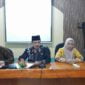Bawaslu Kabupaten Ciamis tengab menggelar konferensi pers di Kantor Bawaslu, Selasa (19/12/2023).