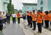 Baznas Ciamis memberikan bantuan kemanusiaan untuk korban gempa bumi di Sumedang.