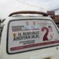 Salah satu APK yang terpasang di angkot Ciamis.