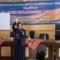 Farahdibha Tenrilemba, Caleg DPR RI dari Partai NasDem nomor urut 1 Dapil Jawa Barat X, tengah memberikan Bimtek di Ciamis.
