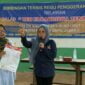 Farahdibha Tenrilemba, Caleg DPR RI dari Partai NasDem nomor urut 1 Dapil Jawa Barat X (Kuningan, Ciamis, Banjar dan Pangandaran) menggelar simulasi pencoblosan di Ciamis.