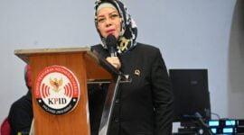 Hj Tina Wiryawati SH, Anggota DPRD Provinsi Jawa Barat dari Partai Gerindra. 