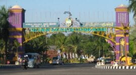 Gerbang Selamat Datang Kabupaten Ciamis.
