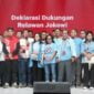 Deklarasi Relawan Jokowi untuk PSI di Sentul International Convention Centre , Bogor pada Minggu (21/1/2024). 