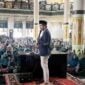 Ustadz Koh Dennis Lim menghadiri Gebyar Akbar Rajab 1445 Hijriyah di Masjid Agung Ciamis, Selasa (30/1/2024).