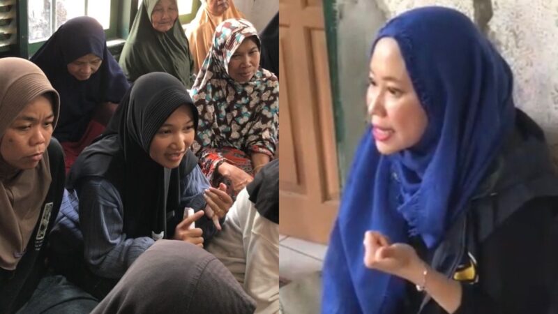 Caleg DPR RI dari Partai NasDem nomor urut 1 Dapil Jabar X (Kuningan, Ciamis, Banjar dan Pangandaran), Farahdibha Tenrilemba saat menggrlar diskusi dengan Generasi Z di Kabupaten Ciamis.