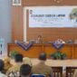 Sosialisasi Sekolah Lapang di Aula Kantor Dinas Pertanian Ciamis.