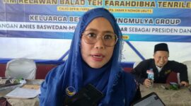 Farahdibha Tenrilemba, calon anggota legislatif (Caleg) DPR RI dari Partai NasDem Dapil Jabar X (Kuningan, Ciamis, Banjar dan Pangandaran) Nomor Urut 1.