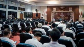 Peringatan Isra Miraj yang digelar oleh Pemkab Ciamis.