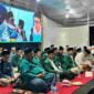 Istighosah dan haul ke-4 KH. Ahmad Bagdja di Lapangan BLK Yayasan Arkasih, Manggari, Kuningan, Selasa (06/02/2024).