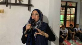 Caleg DPR RI Dapil Jabar X dari Partai Nasdem nomor urut 1, Farahdibha Tenrilemba.