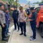 Petugas Inafis Polres Garut tengah melakukan olah TKP.
