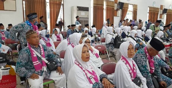 Calon jemaah haji asal Ciamis.