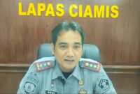 Kepala Lapas Kelas II B Ciamis, Beni Nurrahman, A.Md.I.P,. S.H,. M.H. (Doc, Asajabar).