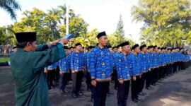 Pelantikan PPPK dihalaman Pendopo Ciamis.