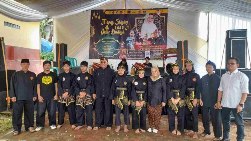 Mapag Shiyam 1445 Hijriyah dan Gelar Budaya di Lapangan Voli Mulyaasih, Sabtu (9/3/2024).