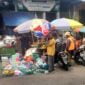 Pedagang kaki lilma (PKL) di Jalan Blok Pasar Subuh Ciamis.