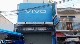 Reklame Vivo belum bayar pajak tersebar dibeberapa titik di Kabupaten Ciamis.