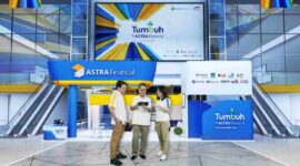 Peluncuran festival layanan keuangan digital, TUMBUH by Astra Financial melalui virtual zoom, Selasa (5/3/2024).