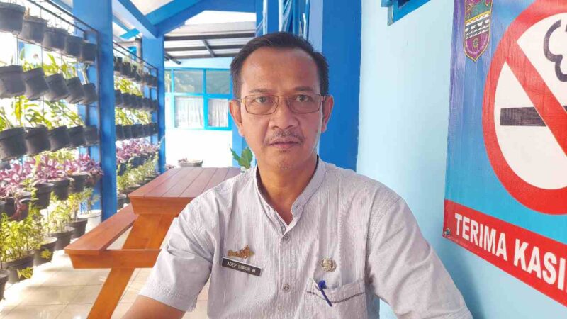 Kepala Sekolah SMPN 1 Ciamis, Asep Surur M.