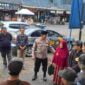 Kegiatan curhat jumat Polsek Cikoneng.