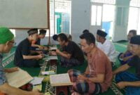 Pengajian di Masjid Lapas Ciamis.