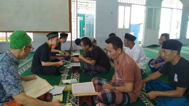 Pengajian di Masjid Lapas Ciamis.