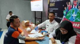 Cek kesehatan warga binaan di Lapas Kelas IIB Ciamis.