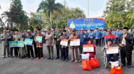 Upacara Harkitnas tingkat Kabupaten Ciamis.