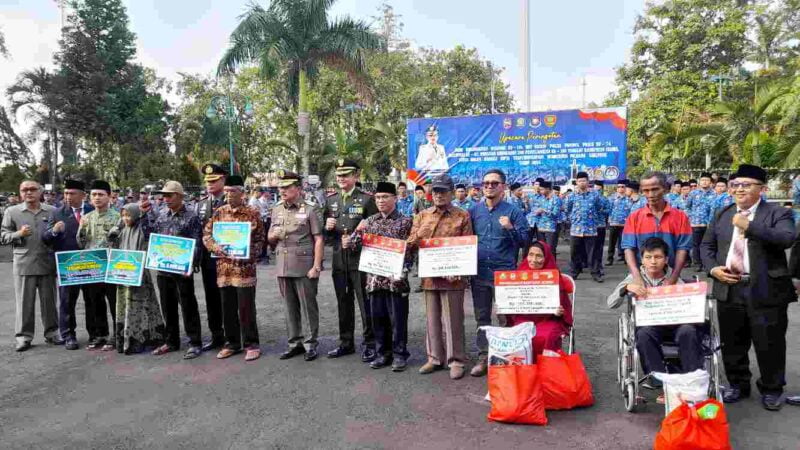 Upacara Harkitnas tingkat Kabupaten Ciamis.