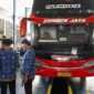 Dishub Ciamis periksa kelaikan belasan Bus pengangkut calon jemaah haji.