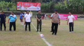 Kodim Ciamis menggelar Turnamen sepakbola.