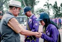 Pelepasan KKN Unigal Ciamis.