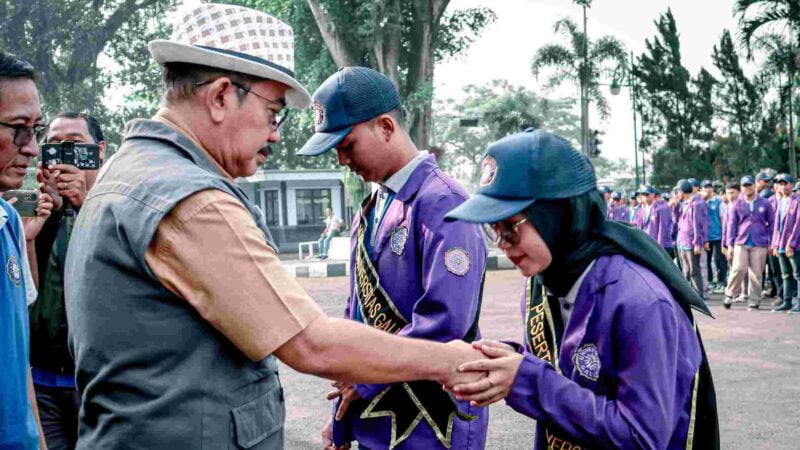 Pelepasan KKN Unigal Ciamis.