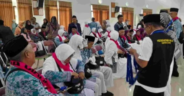 Calon Jemaah Haji asal Ciamis.