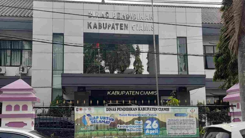 Kantor Dinas Pendidikan Ciamis.