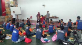 Pelatihan menjahit dan tata boga di lapas Ciamis.