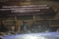 Journalist Camp berlangsung selama dua hari (22-23 Juni) di Bukit Baros, Kecamatan Panjulu.