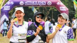 Peserta Unigal Run 2024.