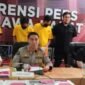 Pengungkapan tersangka judi online asal Ciamis oleh Polda Jabar.