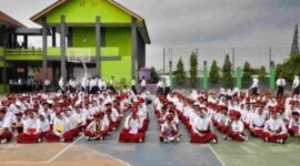 Kegiatan MPLS di SMPN 2 Ciamis.