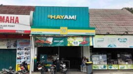 Outlet 5 HAYAM! Indonesia yang terletak di Jalan Maleber Ciamis.