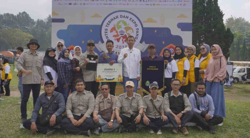 Kontes Ternak dan Expo Pangan tingkat Provinsi Jawa Barat tahun 2024 di The Landen Lembang, Bandung pada 24-25 Juli 2024.