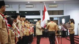 Pelantikan Ketua Majelis Pembimbing Cabang (Mabicab) Gerakan Pramuka Kabupaten Ciamis masa bakti 2020-2025.