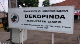 Kantor Dekopinda Ciamis.