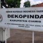 Kantor Dekopinda Ciamis.