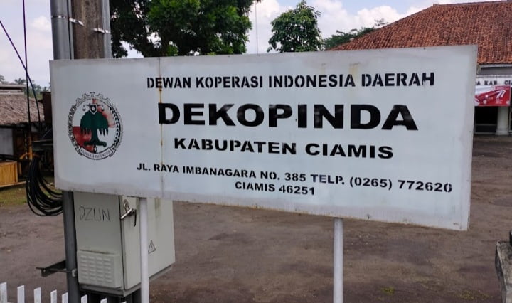 Kantor Dekopinda Ciamis.