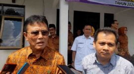 Bakal Calon Bupat dan Wakil Bupati Ciamis, Herdiat Sunarya dan Yana Diana Putra.