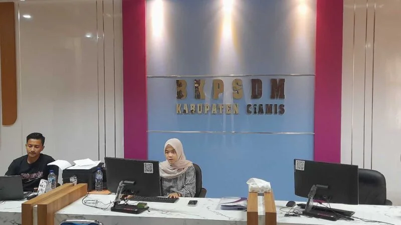 Kantor BKPSDM Ciamis.
