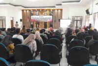 Pelatihan manajemen ritel dan kurasi produk di Aula Gedung PKK, Rabu (14/8/2024).